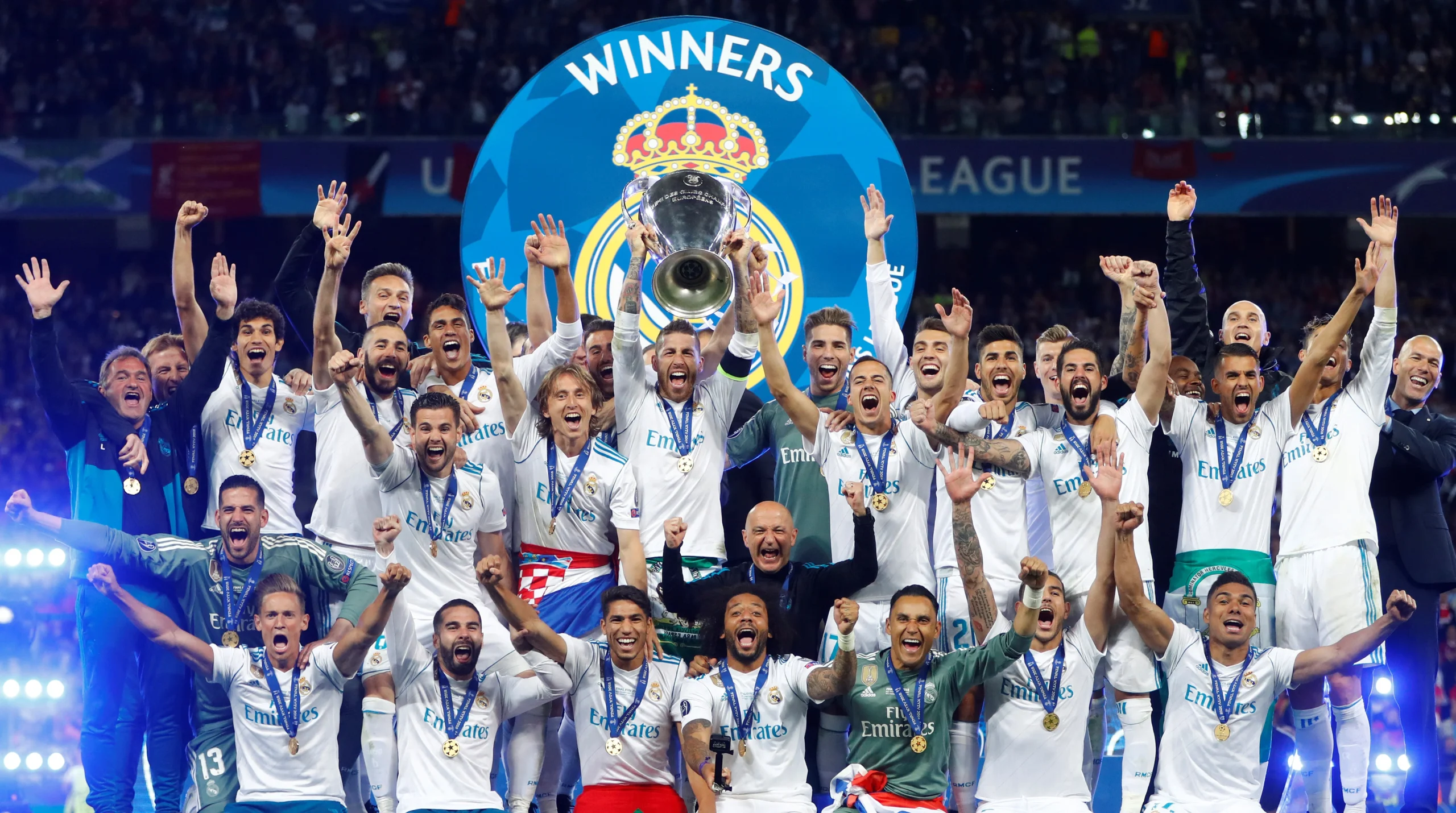 Real Madrid win UEFA Champions League Final