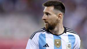 Lionel Messi of Argentina