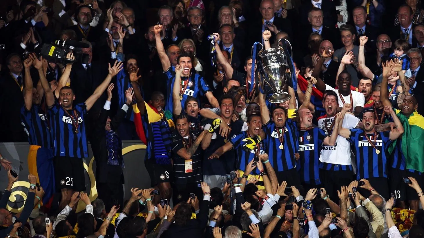 Inter Milan won the UCL in 2009/10 season