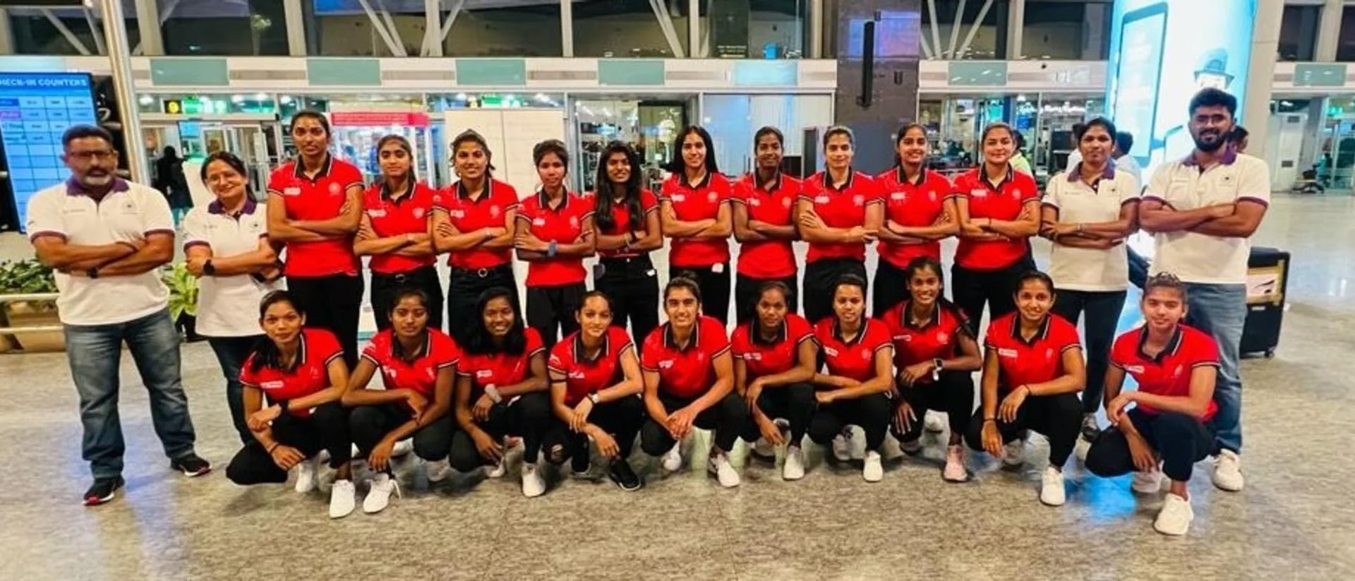 Indian Junior Women's Hockey Team leave for South Africa - The Khel Times