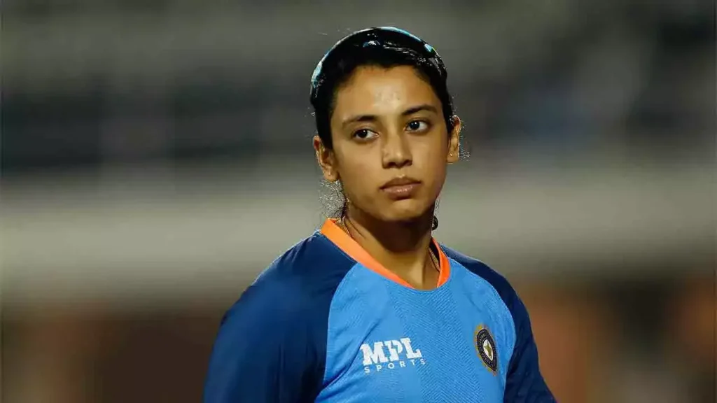 smriti mandhana sold at high price to rcb. in the women's premier league auction.